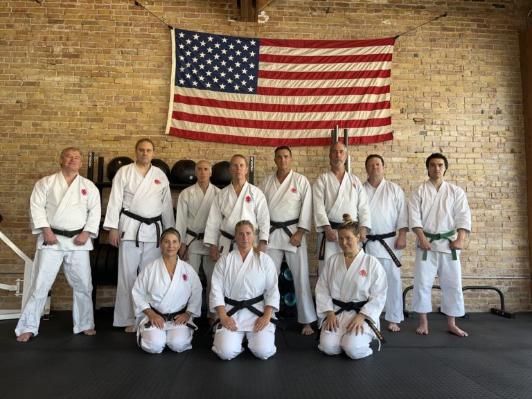 Mr. Crockett Sensei with students in Morgan, Utah for Special Training